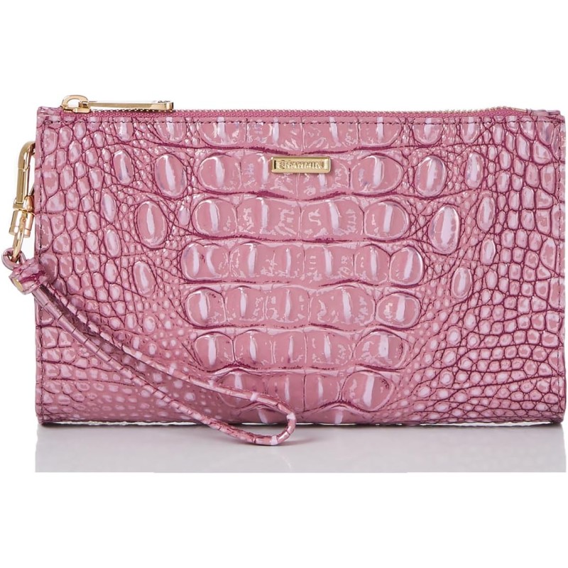 BRAHMIN Melbourne Daisy Clutch(Mulberry Potion) - BRAHMIN Deals